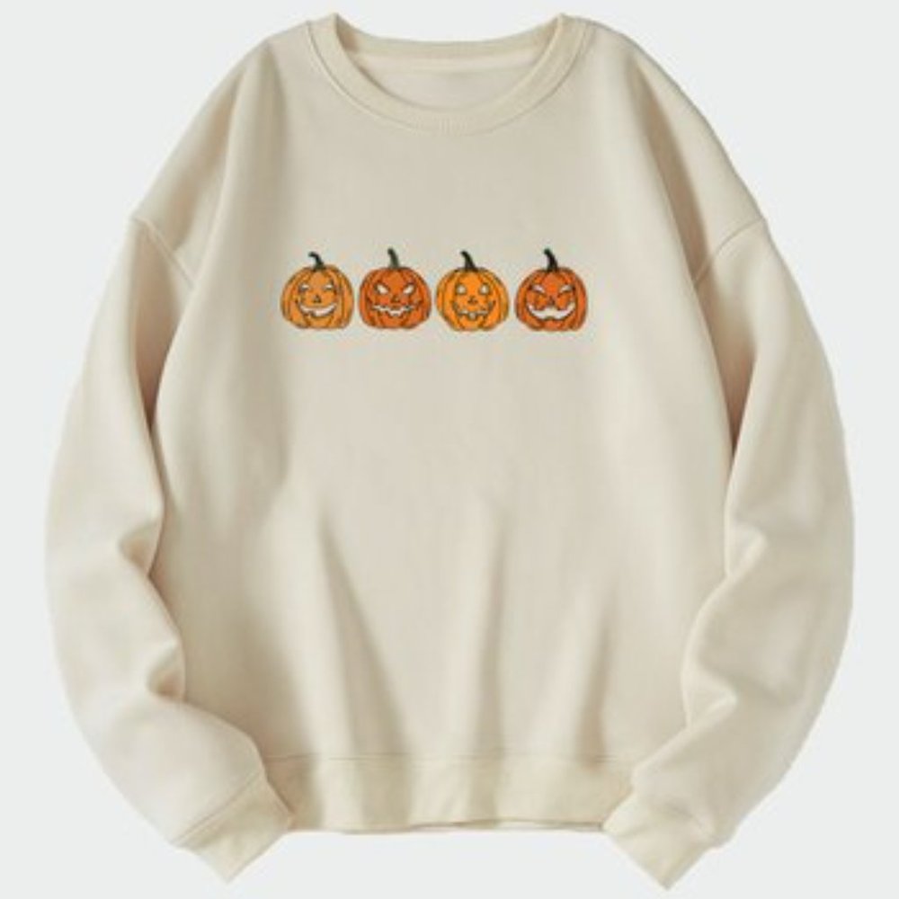 Pumpkins Crewneck Sweatshirt/NWT/L